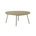 Mesa Centro Metal Dorado Tablero Formas Serie Ateslast Mesa Centro Metal Dorado Tablero Formas Serie Ateslast