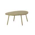 Mesa Centro Metal Dorado Tablero Formas Serie Ateslast Mesa Centro Metal Dorado Tablero Formas Serie Ateslast