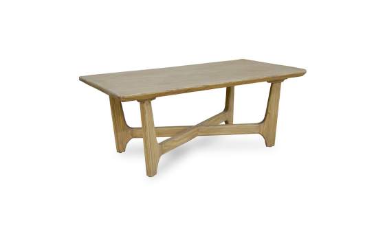Mesa Centro Moderna Madera Maciza Mindi - Serie Adasip