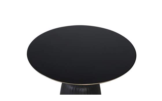 Mesa Centro Moderna Redonda Aluminio Vidrio Arteris