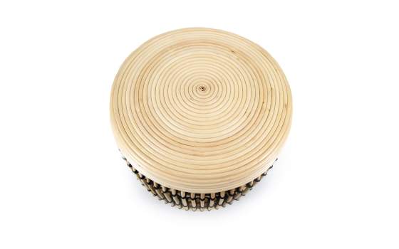 Mesa Centro Rattan Rejilla Bicolor Serie Arcosk Mesa Centro Rattan Rejilla Bicolor Serie Arcosk