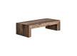 Mesa Centro Rectangular Grande Madera Rustica Samsun