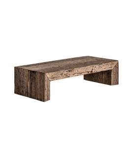 Mesa Centro Rectangular Grande Madera Rustica Samsun