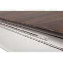 Mesa Centro Rectangular Nogal Blanca Provenzal Everest