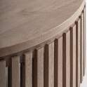 Mesa Centro Redonda en Mango - Serie Gabia