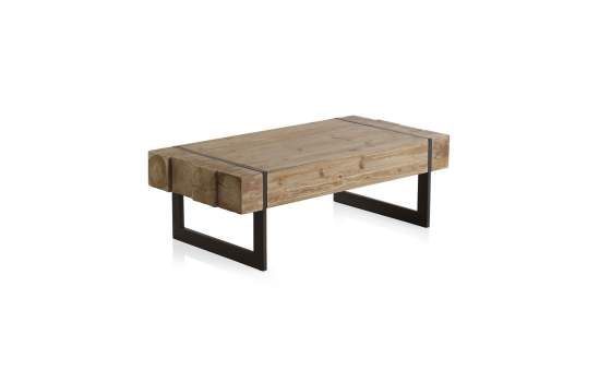 Mesa Centro Rustica Industrial Serie Absuara