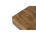 Mesa Centro Rustica Madera Maciza 120x65 - Serie Albon