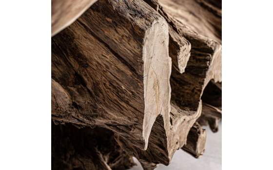 Mesa Centro Rustica Raices y Madera de Suar Serie Aeddon