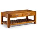 Mesa Centro Colonial Star de 120 con 2 Cajones