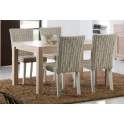 Mesa Colonial Extensible Decape blanco Elisean