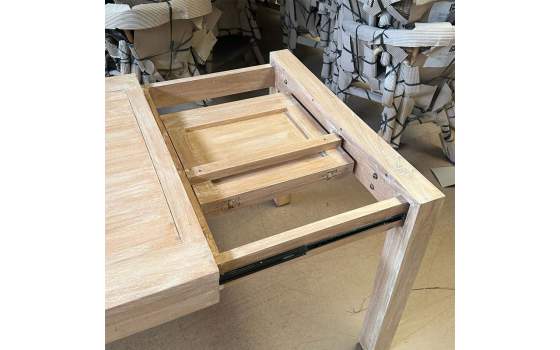 Mesa Colonial Extensible Decape blanco Elisean Mesa Colonial Extensible Decape blanco Elisean