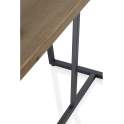 Mesa Comedor 180 cm Estilo Industrial Madera Acero Ausquer