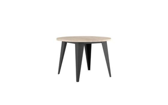 Mesa Comedor 3 Tamaños Industrial Acero Madera Arisats