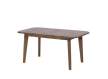 Mesa Comedor Actual 140 cm Color Nogal Claro - Serie Alort