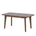 Mesa Comedor Actual 140 cm Color Nogal Claro - Serie Alort