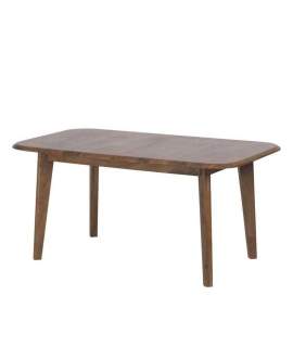 Mesa Comedor Actual 140 cm Color Nogal Claro - Serie Alort