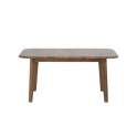 Mesa Comedor Actual 140 cm Color Nogal Claro - Serie Alort