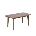Mesa Comedor Actual 140 cm Color Nogal Claro - Serie Alort