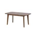 Mesa Comedor Actual 140 cm Color Nogal Claro - Serie Alort
