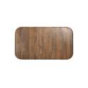 Mesa Comedor Actual 140 cm Color Nogal Claro - Serie Alort