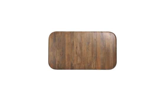 Mesa Comedor Actual 140 cm Color Nogal Claro - Serie Alort