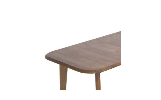 Mesa Comedor Actual 140 cm Color Nogal Claro - Serie Alort