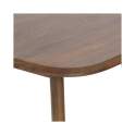 Mesa Comedor Actual 140 cm Color Nogal Claro - Serie Alort
