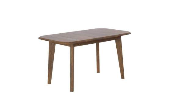 Mesa Comedor Actual 160 cm Color Nogal Claro - Serie Alort