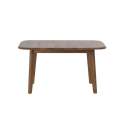 Mesa Comedor Actual 160 cm Color Nogal Claro - Serie Alort