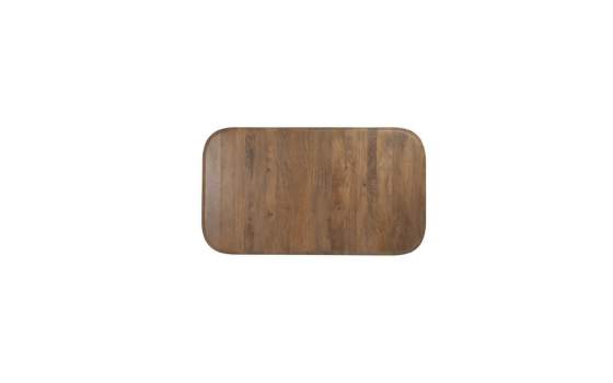 Mesa Comedor Actual 160 cm Color Nogal Claro - Serie Alort