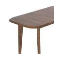 Mesa Comedor Actual 160 cm Color Nogal Claro - Serie Alort