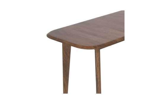 Mesa Comedor Actual 160 cm Color Nogal Claro - Serie Alort