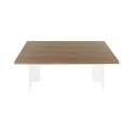Mesa Comedor Actual de 180 X 90 Tapa Madera - Serie Aguade