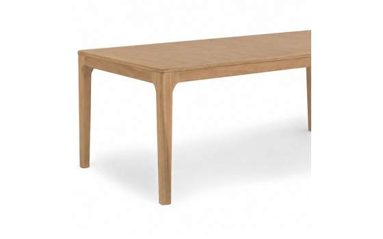 Mesa Comedor Actual en teca Extensible - Serie Ardey