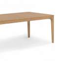 Mesa Comedor Actual en teca Extensible - Serie Ardey