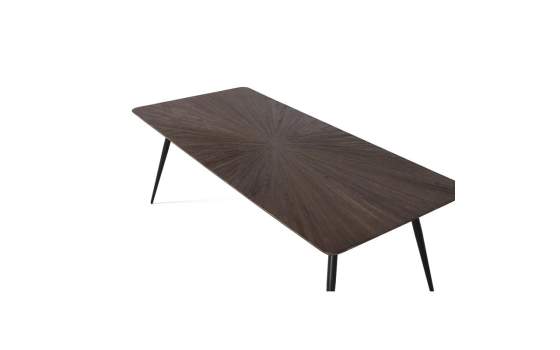 Mesa Comedor Actual Industrial 200 cm - Serie Meral