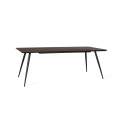 Mesa Comedor Actual Industrial 220 cm - Serie Meral