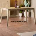 Mesa Comedor Aguja Extensible Estilo Provenzal Adismu