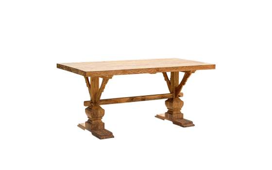 Mesa Comedor Bodeguera Rustica Grande en 2 Tamaños