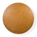 Mesa Comedor Clasica Redonda Madera Miel Serie Amburz