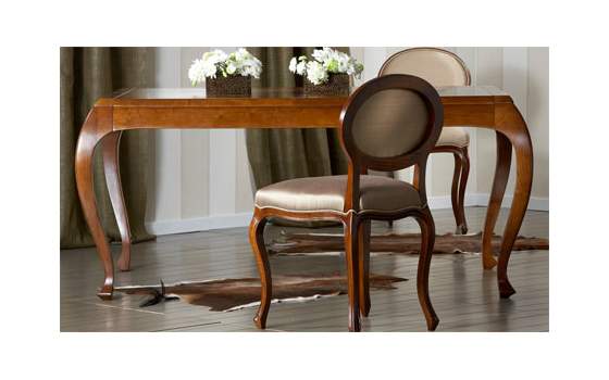 Mesa Comedor Clasica Vintage Extensible Serie Armiza