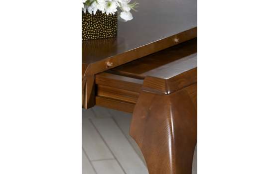 Mesa Comedor Clasica Vintage Extensible Serie Armiza