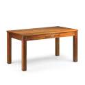 Mesa Comedor Colonial 2 Cajones Rectangular Serie Star