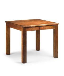 Mesa Comedor Colonial Cuadrada Serie Star