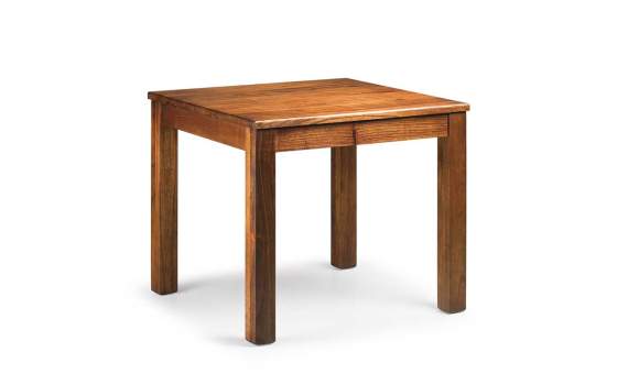 Mesa Comedor Colonial Cuadrada Serie Star
