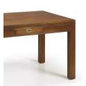 Mesa Comedor Colonial Flamingo 2 Cajones