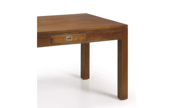Mesa Comedor Colonial Flamingo 2 Cajones
