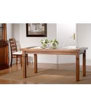 Mesa Comedor Colonial Rectangular Extensible 2 Tamaños Avesgo