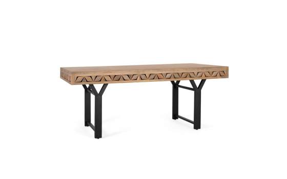 Mesa Comedor Contemporaneo Tapa Decorada Serie Destrans