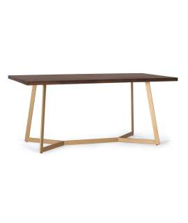 Mesa Comedor de 170 Madera Mango y Metal Diseño Etnico Ariast